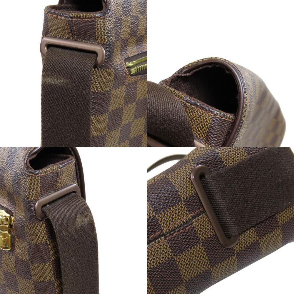 Louis Vuitton Brooklyn Damier Ebene Brown Shoulder Bag Canvas - Picture 9 of 11